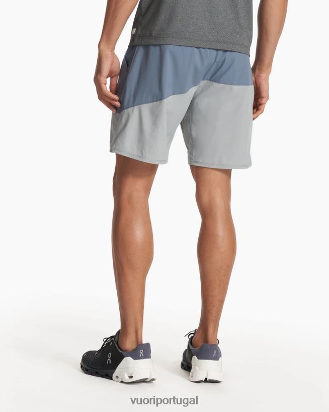azul claro/aço/vapor short kore colorblock homens Vuori 68NJ8J725 roupas - Image 5