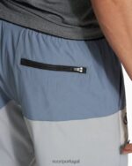azul claro/aço/vapor short kore colorblock homens Vuori 68NJ8J725 roupas - Image 8