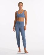 azul claro corredor diário mulheres Vuori 68NJ8J320 roupas - Image 5