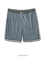 azul claro zona curta homens Vuori 68NJ8J726 roupas