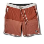 bloco de textura de linho escuro calção de cruzeiro homens Vuori 68NJ8J773 roupas