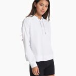 branco moletom com capuz terry upf mulheres Vuori 68NJ8J158 roupas