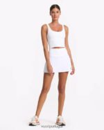 branco saia de vôlei mulheres Vuori 68NJ8J186 roupas - Image 2