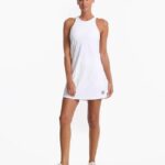 branco vestido de vôlei mulheres Vuori 68NJ8J352 roupas