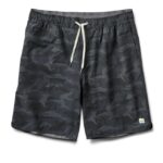 camuflagem preta bancos curtos homens Vuori 68NJ8J653 roupas