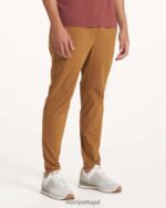 caramelo calça frota homens Vuori 68NJ8J893 roupas - Image 4