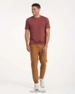 caramelo calça frota homens Vuori 68NJ8J893 roupas - Image 6