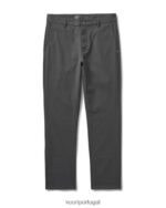 carvão calça chino cascata tech homens Vuori 68NJ8J829 roupas
