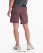 castanha core curto homens Vuori 68NJ8J732 roupas - Image 3