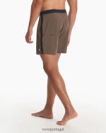 cinza calção de banho de pico homens Vuori 68NJ8J789 roupas - Image 4
