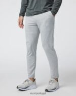 cinza claro claro calça coronada homens Vuori 68NJ8J857 roupas - Image 2
