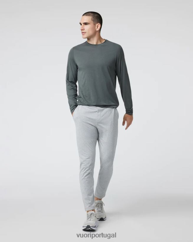 cinza claro claro calça coronada homens Vuori 68NJ8J857 roupas - Image 4