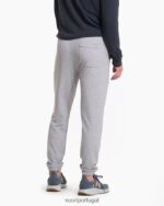 cinza claro claro calça de moletom austin homens Vuori 68NJ8J854 roupas - Image 4