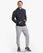 cinza claro claro calça de moletom austin homens Vuori 68NJ8J854 roupas - Image 5