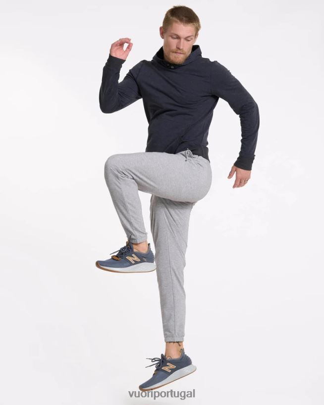 cinza claro claro calça de moletom austin homens Vuori 68NJ8J854 roupas - Image 6