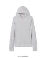 cinza claro claro moletom com capuz waffle homens Vuori 68NJ8J630 roupas