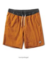 cúrcuma core curto homens Vuori 68NJ8J735 roupas