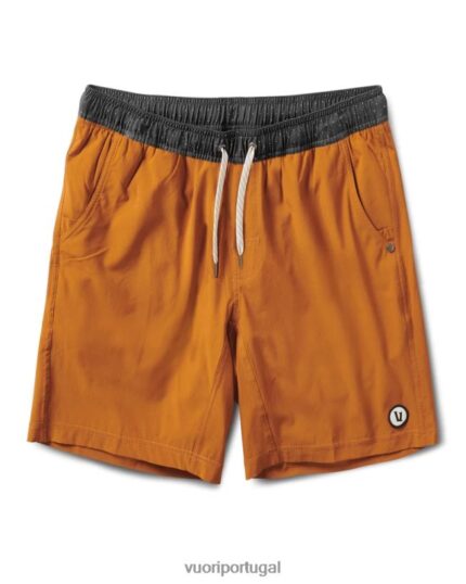 cúrcuma core curto homens Vuori 68NJ8J735 roupas