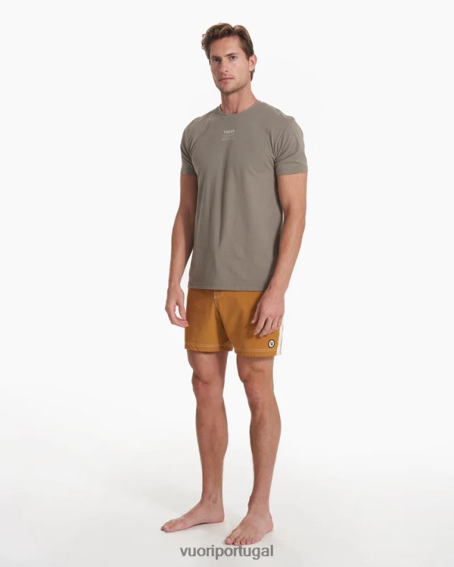 dourado escuro calção de banho porto homens Vuori 68NJ8J769 roupas - Image 5