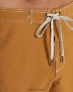 dourado escuro calção de banho porto homens Vuori 68NJ8J769 roupas - Image 7