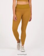dourado escuro legging estúdio costela mulheres Vuori 68NJ8J285 roupas - Image 5