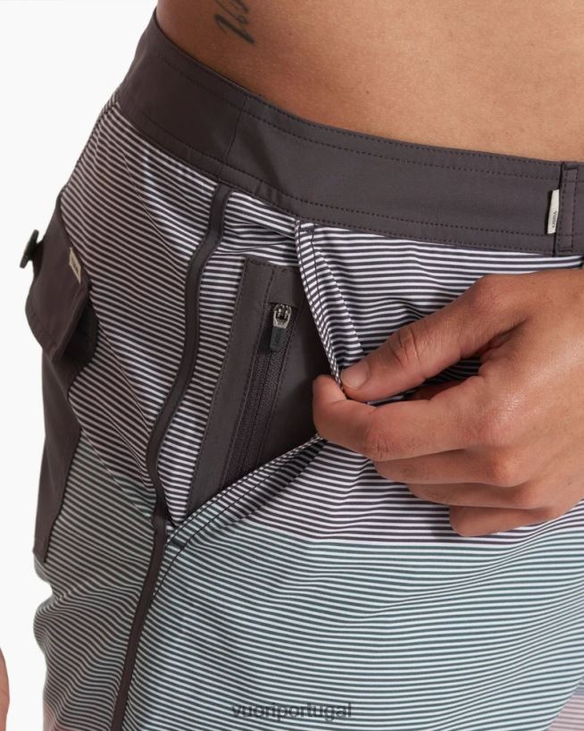 faixa de onda de ameixa calção de cruzeiro homens Vuori 68NJ8J782 roupas - Image 3