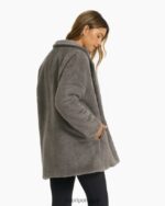 fumaça blazer sherpa aconchegante mulheres Vuori 68NJ8J154 roupas - Image 2