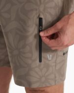 grande samba cinza calção de banho infinito homens Vuori 68NJ8J760 roupas - Image 3