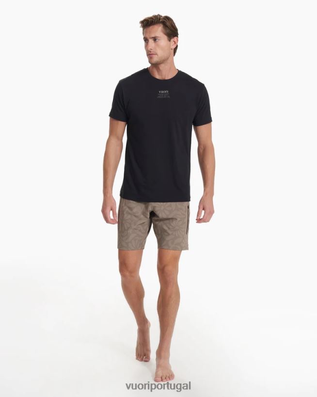 grande samba cinza calção de banho infinito homens Vuori 68NJ8J760 roupas - Image 5