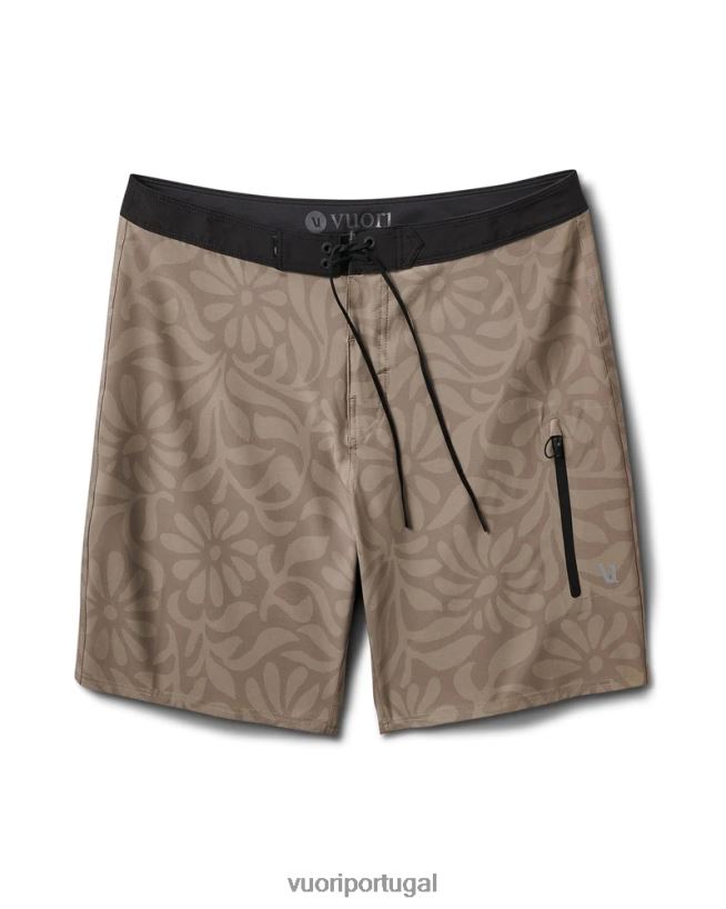 grande samba cinza calção de banho infinito homens Vuori 68NJ8J760 roupas - Image 1