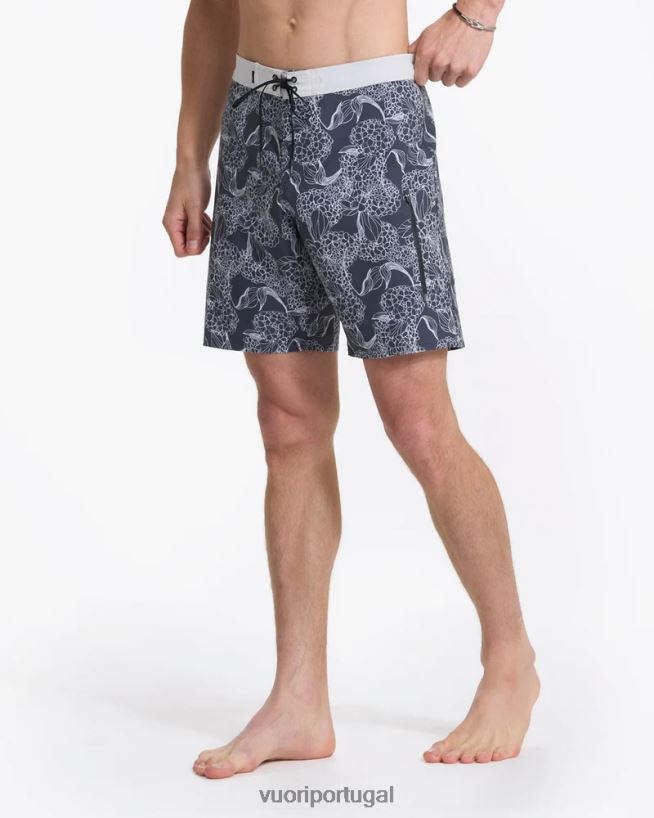 hortênsia de carvão calção de banho infinito homens Vuori 68NJ8J793 roupas - Image 3