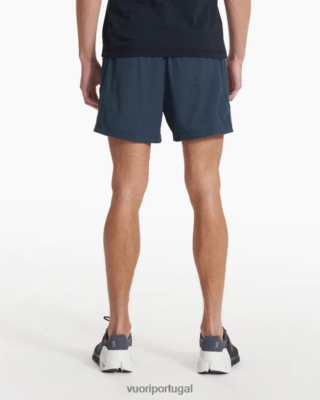 índigo core curto 5" homens Vuori 68NJ8J669 roupas - Image 4
