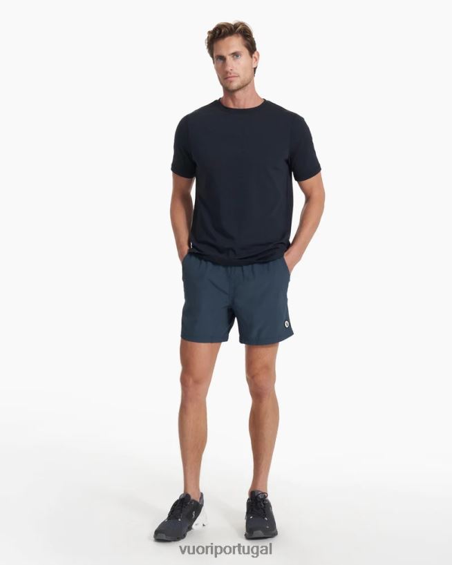 índigo core curto 5" homens Vuori 68NJ8J669 roupas - Image 6