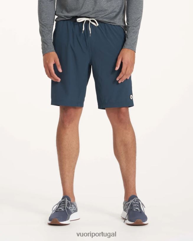 índigo core curto 9" homens Vuori 68NJ8J677 roupas - Image 2