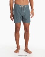lago calção de banho porto homens Vuori 68NJ8J767 roupas - Image 2