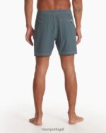 lago calção de banho porto homens Vuori 68NJ8J767 roupas - Image 4