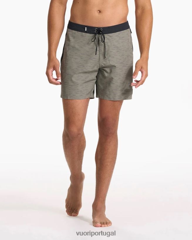 lama de madeira calção de banho de pico homens Vuori 68NJ8J788 roupas - Image 2