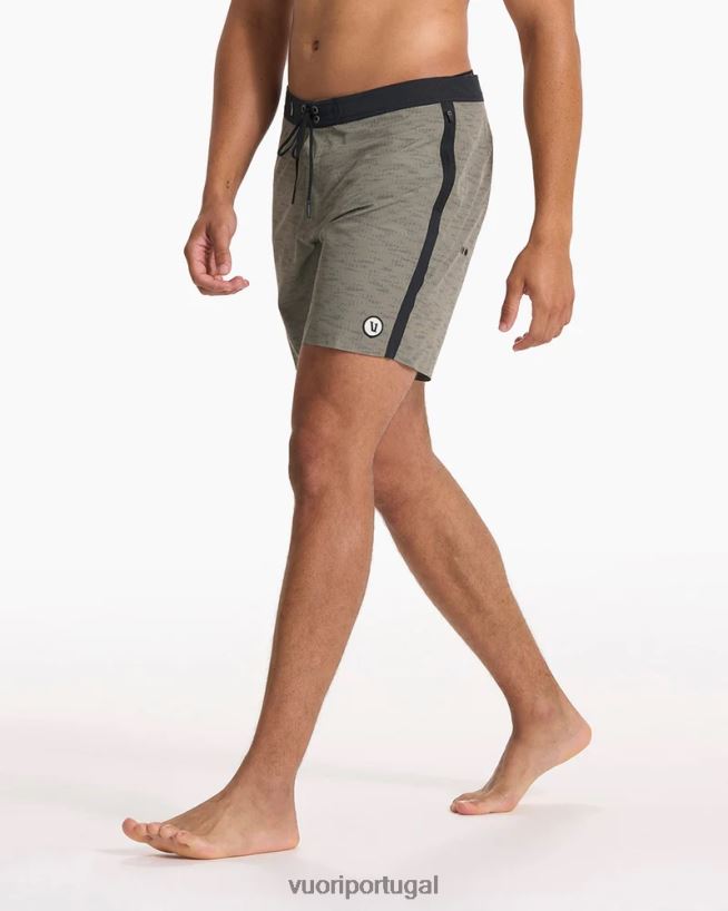 lama de madeira calção de banho de pico homens Vuori 68NJ8J788 roupas - Image 5