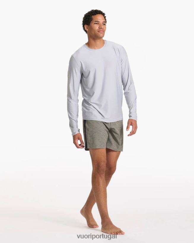lama de madeira calção de banho de pico homens Vuori 68NJ8J788 roupas - Image 8