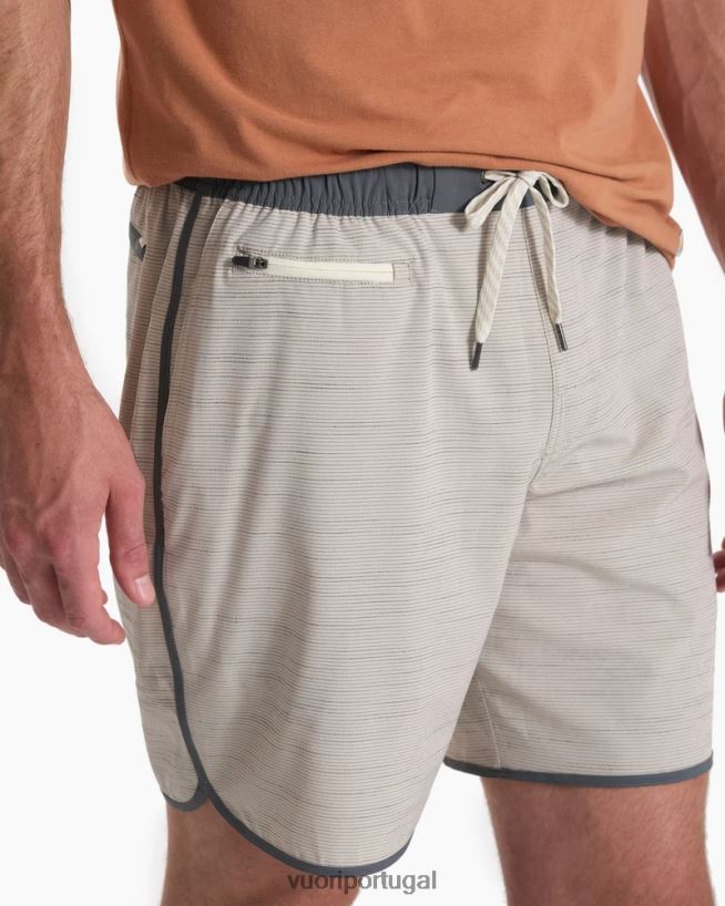 listra beachsand slub bancos curtos homens Vuori 68NJ8J652 roupas - Image 3