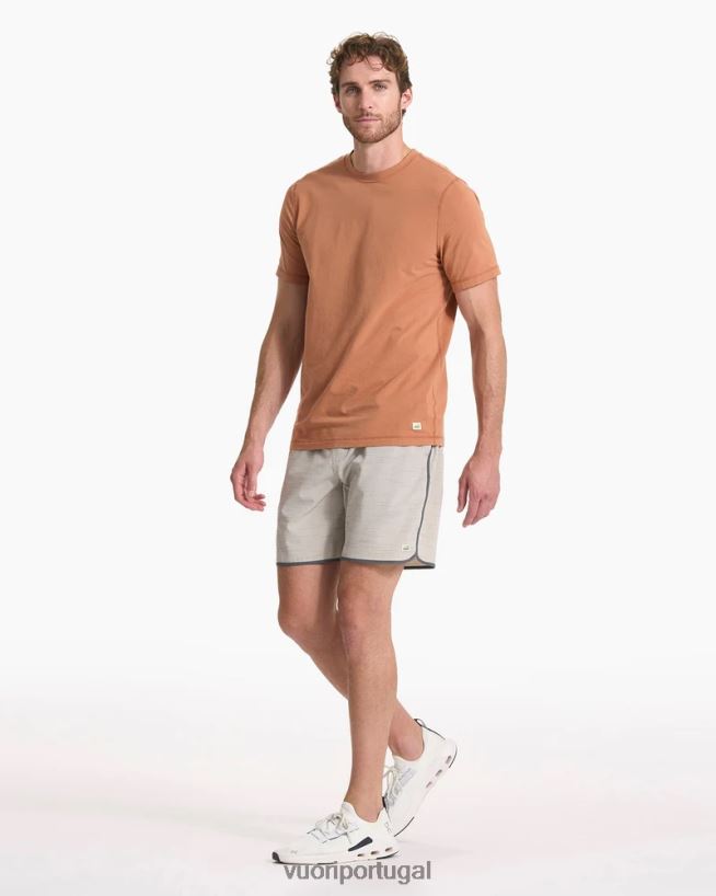 listra beachsand slub bancos curtos homens Vuori 68NJ8J652 roupas - Image 5
