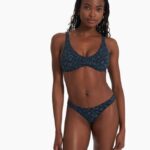 manchas de berilo top triângulo aqua mulheres Vuori 68NJ8J371 roupas