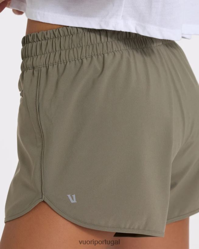 orégano claro clementina 4" curto 2.0 mulheres Vuori 68NJ8J180 roupas - Image 3