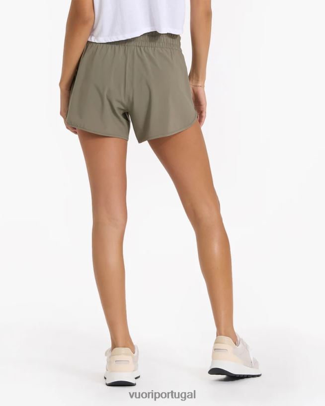 orégano claro clementina 4" curto 2.0 mulheres Vuori 68NJ8J180 roupas - Image 4
