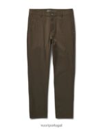 orégano escuro calça chino cascata tech homens Vuori 68NJ8J830 roupas