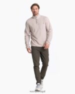 orégano escuro calça chino cascata tech homens Vuori 68NJ8J830 roupas - Image 5