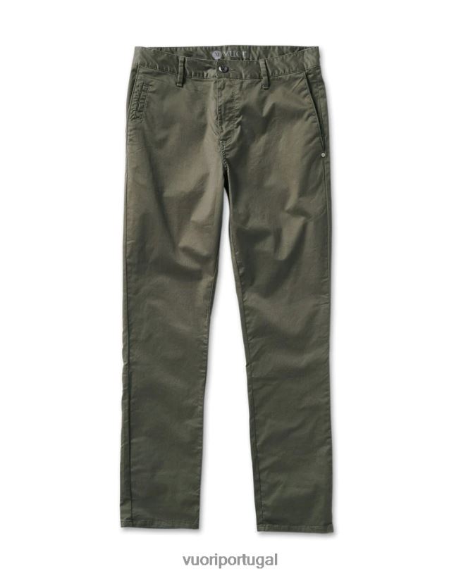 orégano escuro calça chino collins homens Vuori 68NJ8J853 roupas - Image 1