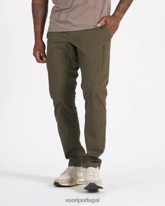 orégano escuro calça ripstop - longa homens Vuori 68NJ8J825 roupas - Image 2