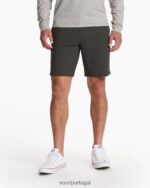 orégano escuro frota curta homens Vuori 68NJ8J655 roupas - Image 2