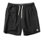 preto bancos curtos 5" homens Vuori 68NJ8J675 roupas